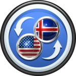 Logo of English to Icelandic Translator android Application 