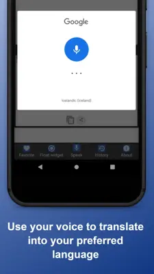 English to Icelandic Translator android App screenshot 2